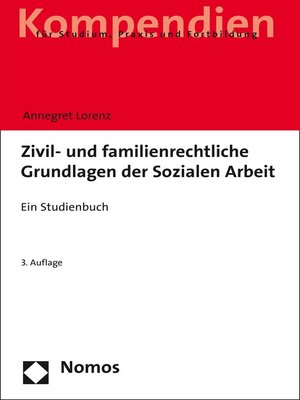 cover image of Zivil- und familienrechtliche Grundlagen der Sozialen Arbeit